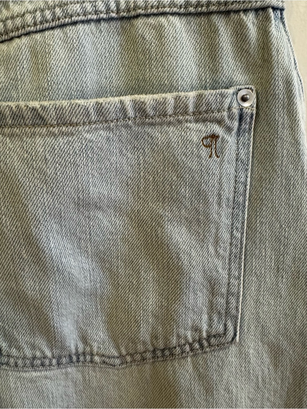 Pilcro Anthropologie Georgia High Rise Barrel Jeans 27 - Picture 4 of 9